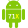 Aplicativo 71X para Android